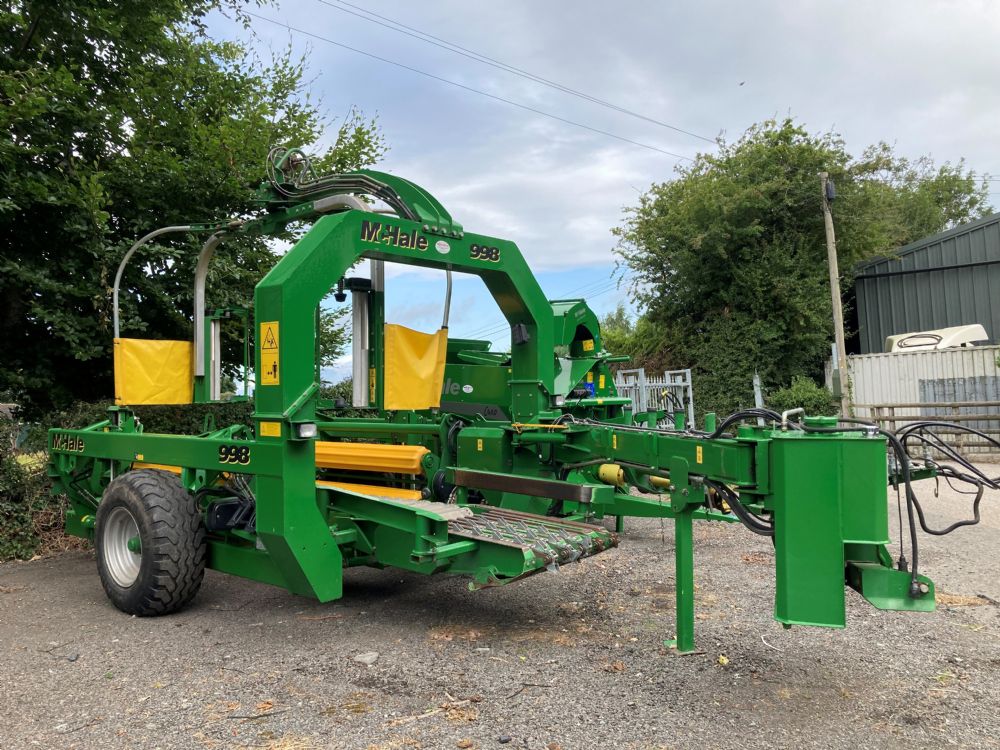 McHale 998 Square Bale Wrapper